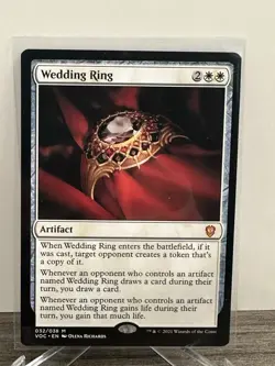 MTG / Wedding Ring / VOC / #32 / Regular / Mythic / NM LC1 - Image 1