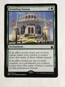 Doubling Season Battlebond Regular MTG - Image 1