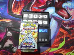 HEAVY! GOD PACKUUU 22.38g Prismatic Evolutions Pokemon TCG Booster (SEALED) - Image 1