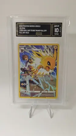 Pokemon TCG Jolteon TG04 Full Art Holo Gem Mint 10 | Brilliant Stars - Image 1