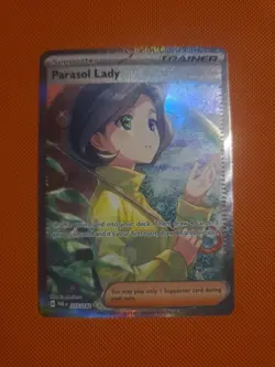 Pokemon - 255/182 - Parasol Lady - Paradox Rift - Image 1