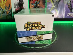 Pokemon TCG: Mega Evolution Ascended Heroes. Tech Sticker Collection Sealed Case - Image 1