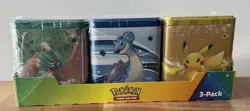Pokemon Stacking Tins Costco Exclusive Spring 2023 Factory Sealed - Image 1