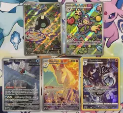Pokemon Illustration Rare Lot Of 5 NM Inc. Rapidash - Image 1