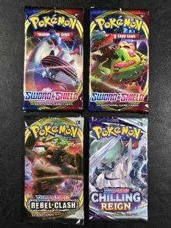 12x Pokemon TCG - Mixed Booster Pack Lot - Factory Sealed - SAFE SHIP! - Image 4