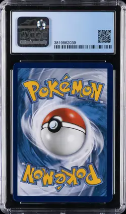 2016 POKEMON EVOLUTIONS CRACKED ICE HOLO MEWTWO MAYHEM #51 MEWTWO CGC 8.5 - Image 2