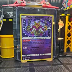 Radiant Alakazam Silver Tempest Ultra Rare Pokemon TCG 059/195 Sword & Shield - Image 3