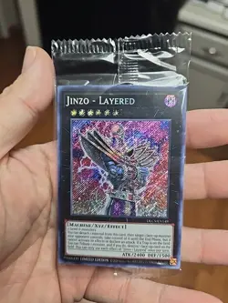 Yugioh - Jinzo - Layered DLCS-EN149 Limited Edition Secret Rare Sealed NM - Image 1
