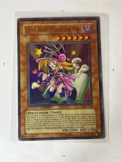 Toon Dark Magician Girl JUMP-EN010 YuGiOh Shonen Jump Promo MINT - Image 1