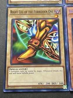 Exodia Full 5 Piece Set | LDK2 + Exodia, The Legendary Defender | YuGiOh! - Image 3