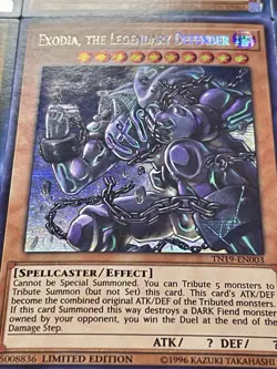 Exodia Full 5 Piece Set | LDK2 + Exodia, The Legendary Defender | YuGiOh! - Image 4