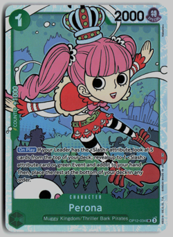 Perona OP12-034 - One Piece Legacy of the Master SR X4 Playset - Image 1