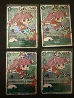 Perona OP12-034 - One Piece Legacy of the Master SR X4 Playset - Image 1