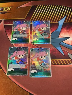 One Piece Perona OP12-034 SR Playset x4 Legacy of the master English Nm (A) - Image 1