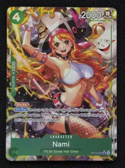 One Piece CCG Nami Alternate Art OP14-031 The Azure Sea's Seven English NM - Image 2