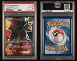 PSA 8 UMBREON EX FULL ART 2016 #119/124 POKEMON XY FATES COLLIDE ULTRA RARE HOLO - Image 3