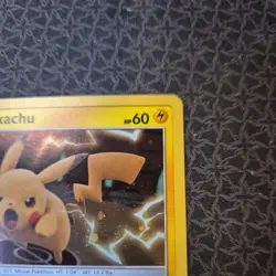 Pokemon TCG Pikachu SM227 Holo Black Star Promo Card 2019 - Image 3