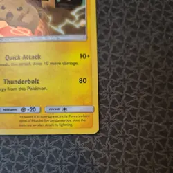 Pokemon TCG Pikachu SM227 Holo Black Star Promo Card 2019 - Image 4