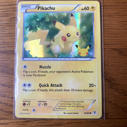 Pokemon TCG Pikachu Pokemon ProMos Technologies 26/83 Holo Promo MP - Image 1