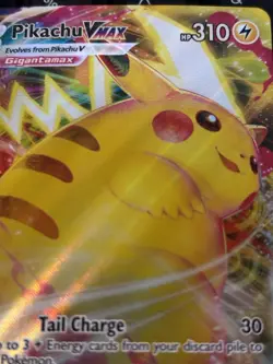PIKACHU VMAX Pokemon TCG Sword & Shield Promo SWSH286 Holo Rare 2023 - Image 3