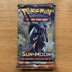 Pokemon card TCG Sun & Moon Burning Shadows Booster Pack Sealed x1 - Image 1