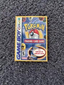 POKEMON Trading Card Game TGC Promo Item FLIP/FOLDING CARD Gameboy Color - MP - Image 1