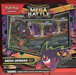 Pokemon Mega Battle Deck Mega Gengar ex 60 Card Foil Deck Box English - Image 1