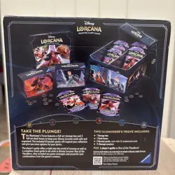 Disney Lorcana Rise Of The Floodborn 🟣Illumineers Trove BRAND NEW & SEALED. - Image 3