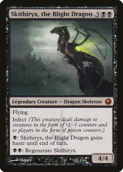 Skithiryx, the Blight Dragon Scars of Mirrodin Regular - Image 1