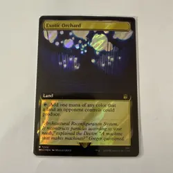 Exotic Orchard (Extended Art) (Surge Foil) Universes Beyond: Doctor Who Foil NM - Image 1