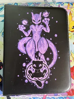 Pokemon Mew And Mewtwo Zip Binder - Image 1