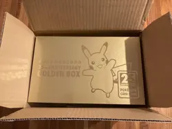 Pokemon Card Game 25th Anniversary Golden Box Japan Limited Sealed NEW FedEx DHL 4521329322605 - Image 1
