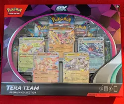 Pokemon TCG Tera Team Premium Collection SEALED - Image 1