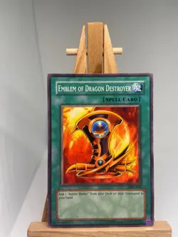 Emblem Of Dragon Destroyer - MFC-090 - LP - YuGiOh - Image 1