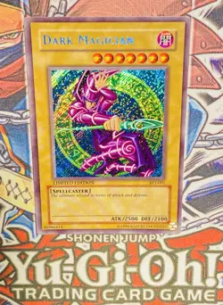 Yu-Gi-Oh! 2002 Tin Dark Magician BPT-001 Limited Edition Secret Rare Vintage NM - Image 4