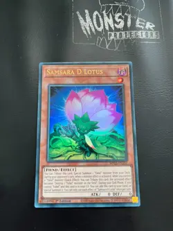 YUGIOH SAMSARA D LOTUS ULTRA RARE MP25-EN152 1ST EDITION - Image 1