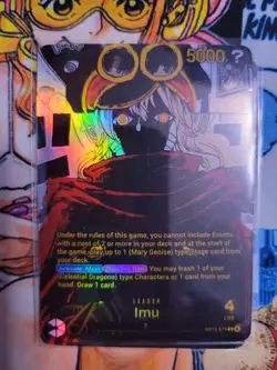 One Piece TCG Custom Leader - Imu (Set 13) - Image 2
