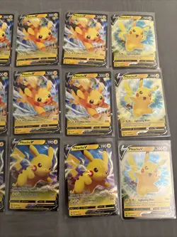 Pikachu v SWSH285 SWSH061 SWSH198 Black Star Promo Pokemon 15 Card Lot - Image 3