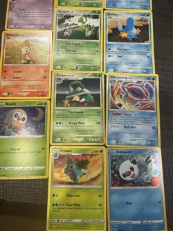15 Card Pokemon Lot Starters Holo Reverse Holo - Image 2