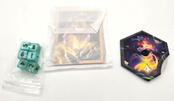 Disney Lorcana Whispers in Well Trove Contents: Lore Counter Dice Card Dividers - Image 1