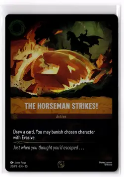 The Horseman Strikes! 20 Disney Lorcana Promo Cards Foil NM - Image 1