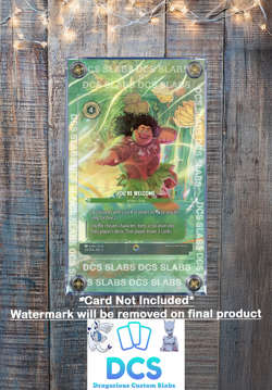 Disney Lorcana Shimmering Skies You're Welcome 213/204 Enchanted Chapter 5 Case - Image 1
