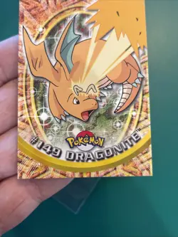 2000 Topps Pokemon TV Animation Edition Series 3 Dragonite #149 - Image 3