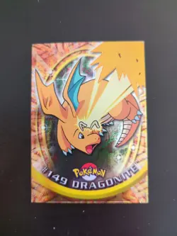 2000 topps Pokemon TV Animation Edition Series 3 Holo Foil #149 Dragonite - Image 1