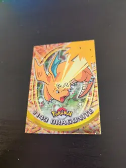 2000 topps Pokemon TV Animation Edition Series 3 Holo Foil #149 Dragonite - Image 2