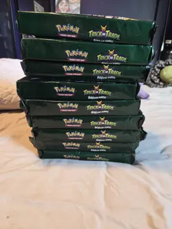 Lot Of 9 Sealed Pokemon Halloween Trick Or Trade 2023 Booster Bundles BRAND NEW - Image 2