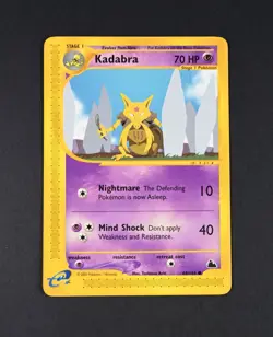 NM Kadabra Reg. 69/144 Skyridge Set (SK) Pokemon Card - Image 1