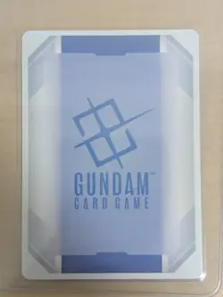 GUNDAM CARD GAME GD02 DUAL IMPACT GUNDAM BARBATOS 1ST FORM LR #054 HOLO - Image 2