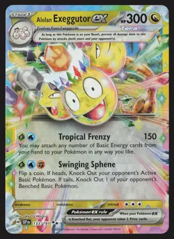 SV08: Surging Sparks Alolan Exeggutor ex #133/191 Pokemon Card - Image 1