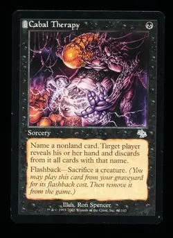 * * 1x Cabal Therapy x1 * * Judgment MTG VLP Very Lightly Played to Near Mint - Image 1